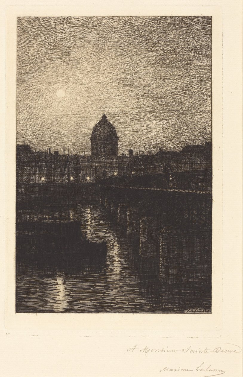 Pont des Arts autorstwa Maxime Lalanne