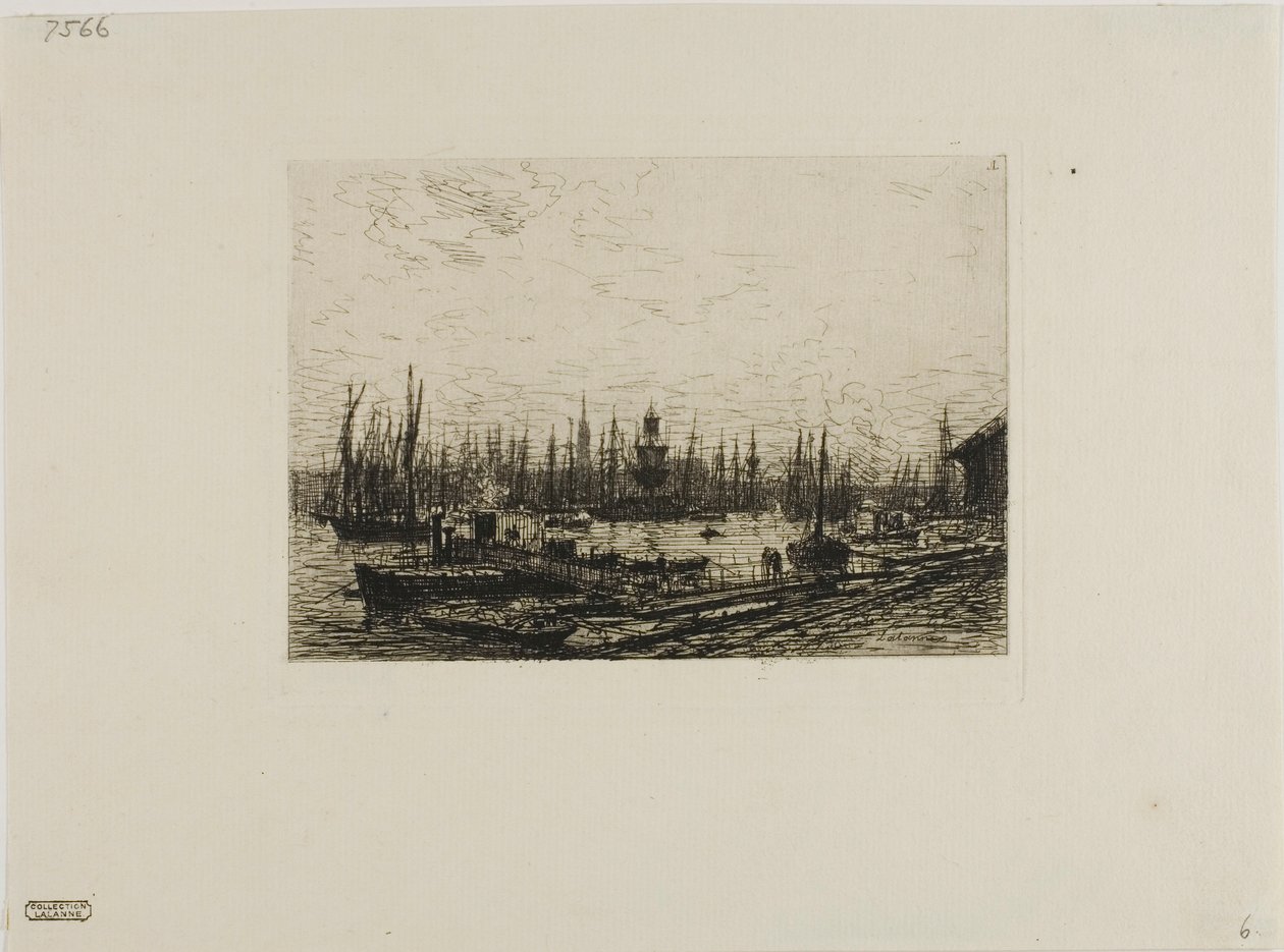 Port w Bordeaux autorstwa Maxime Lalanne