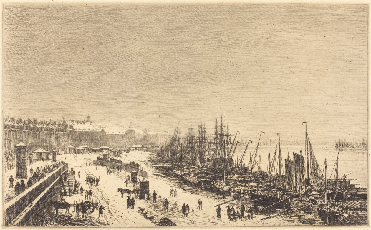 Port w Bordeaux autorstwa Maxime Lalanne