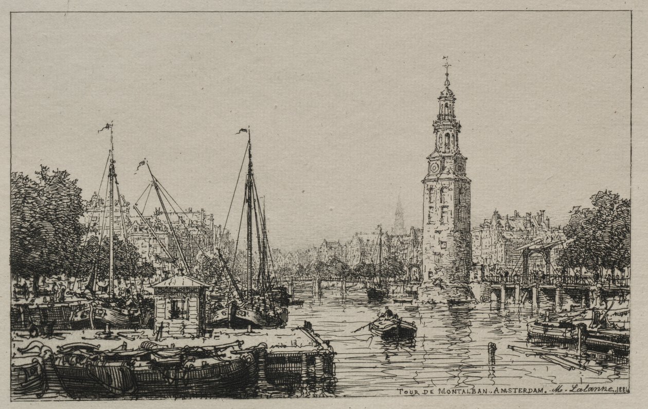 Tour de Montelban, Amsterdam autorstwa Maxime Lalanne