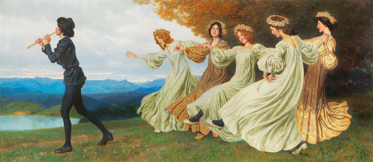 Stara piosenka, 1905. autorstwa Maximilian Lenz