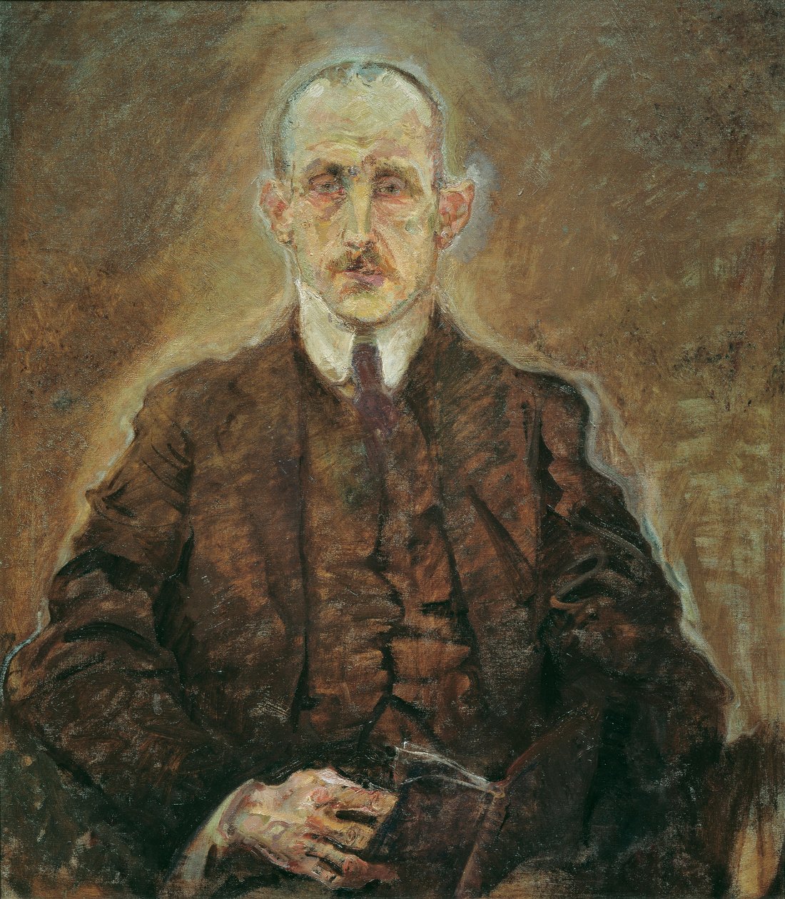 Ernst Koessler autorstwa Maximilian Oppenheimer
