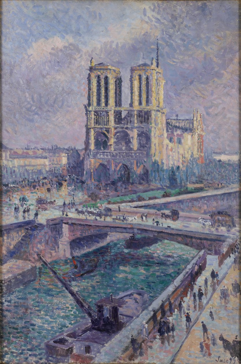 Notre Dame, 1899 autorstwa Maximilien Luce