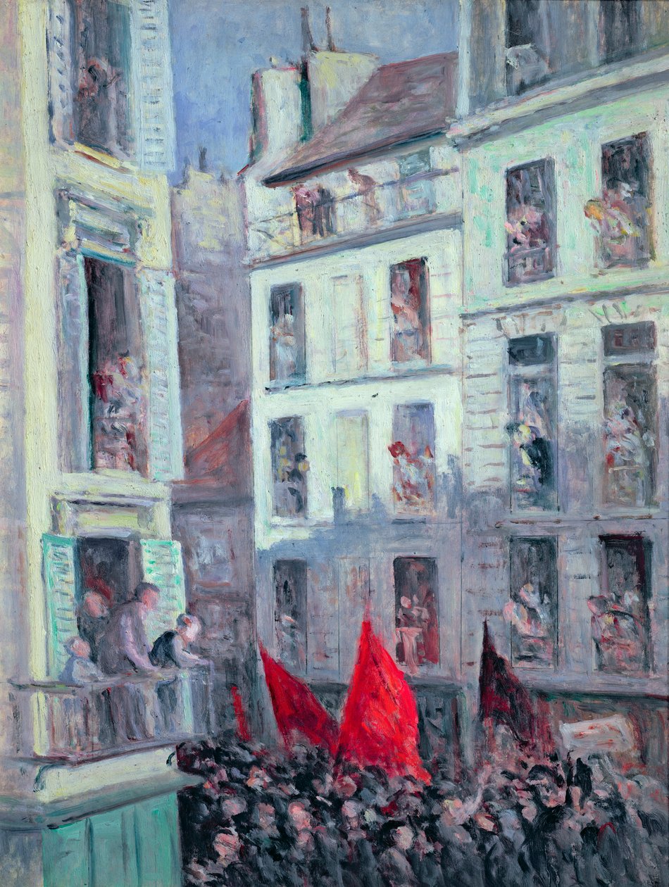 Front Ludowy, ok. 1936 autorstwa Maximilien Luce