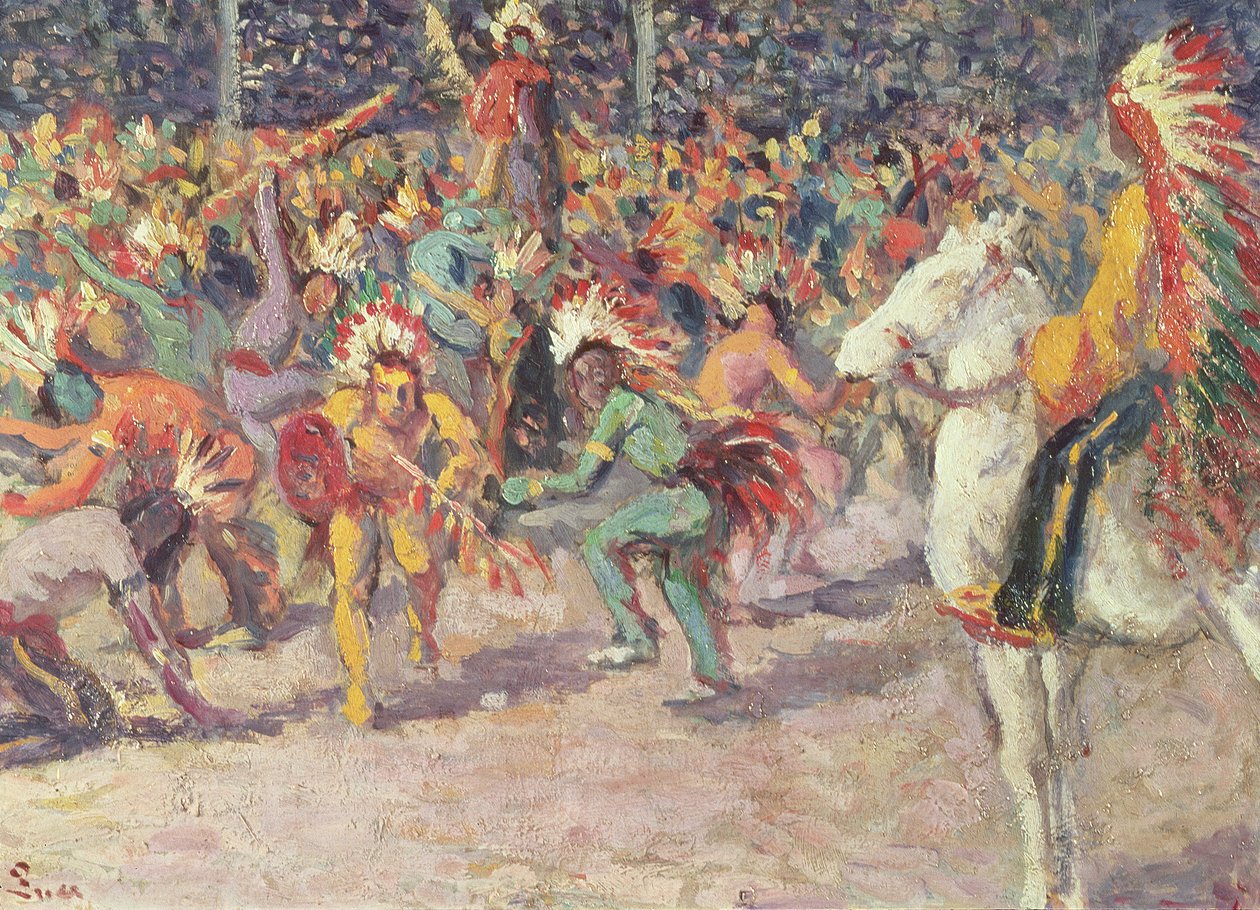 Buffalo Bill autorstwa Maximilien Luce