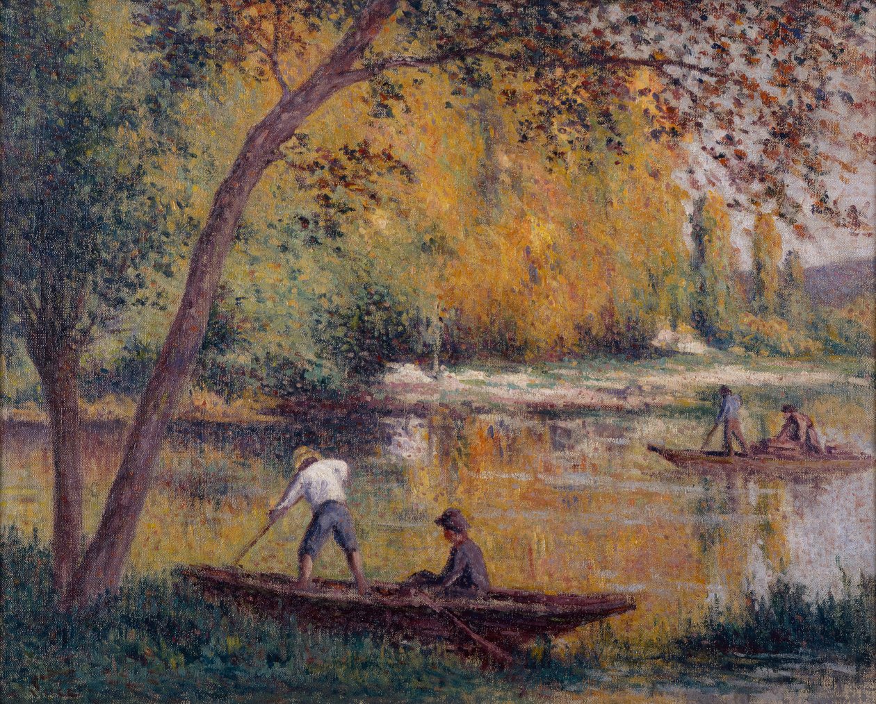 Zbieracze Driftwood na lekarstwie autorstwa Maximilien Luce