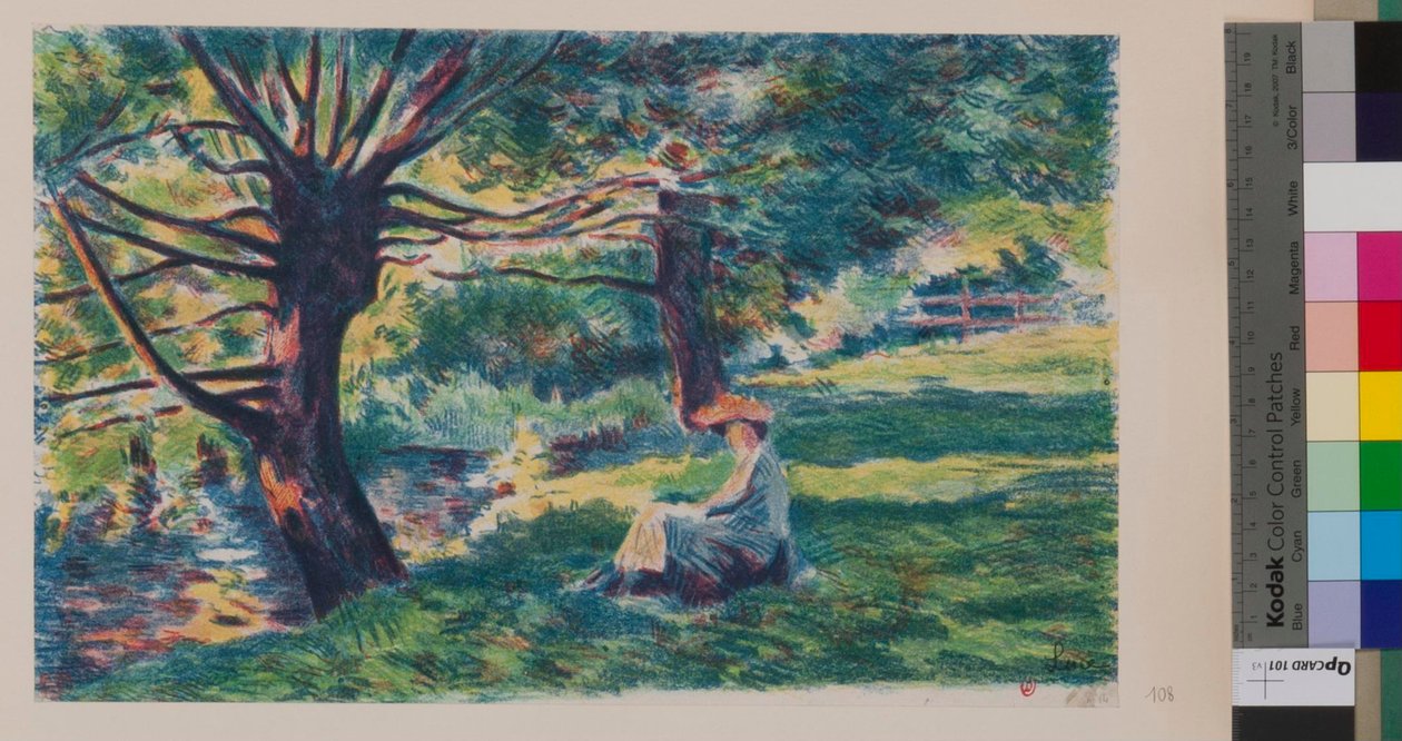 Okolice Vernon autorstwa Maximilien Luce