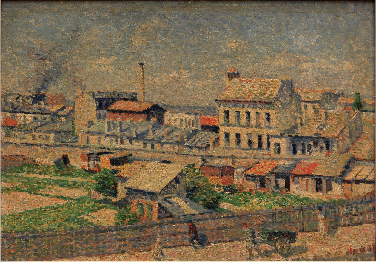 Rue Damrémont w Montmartre autorstwa Maximilien Luce