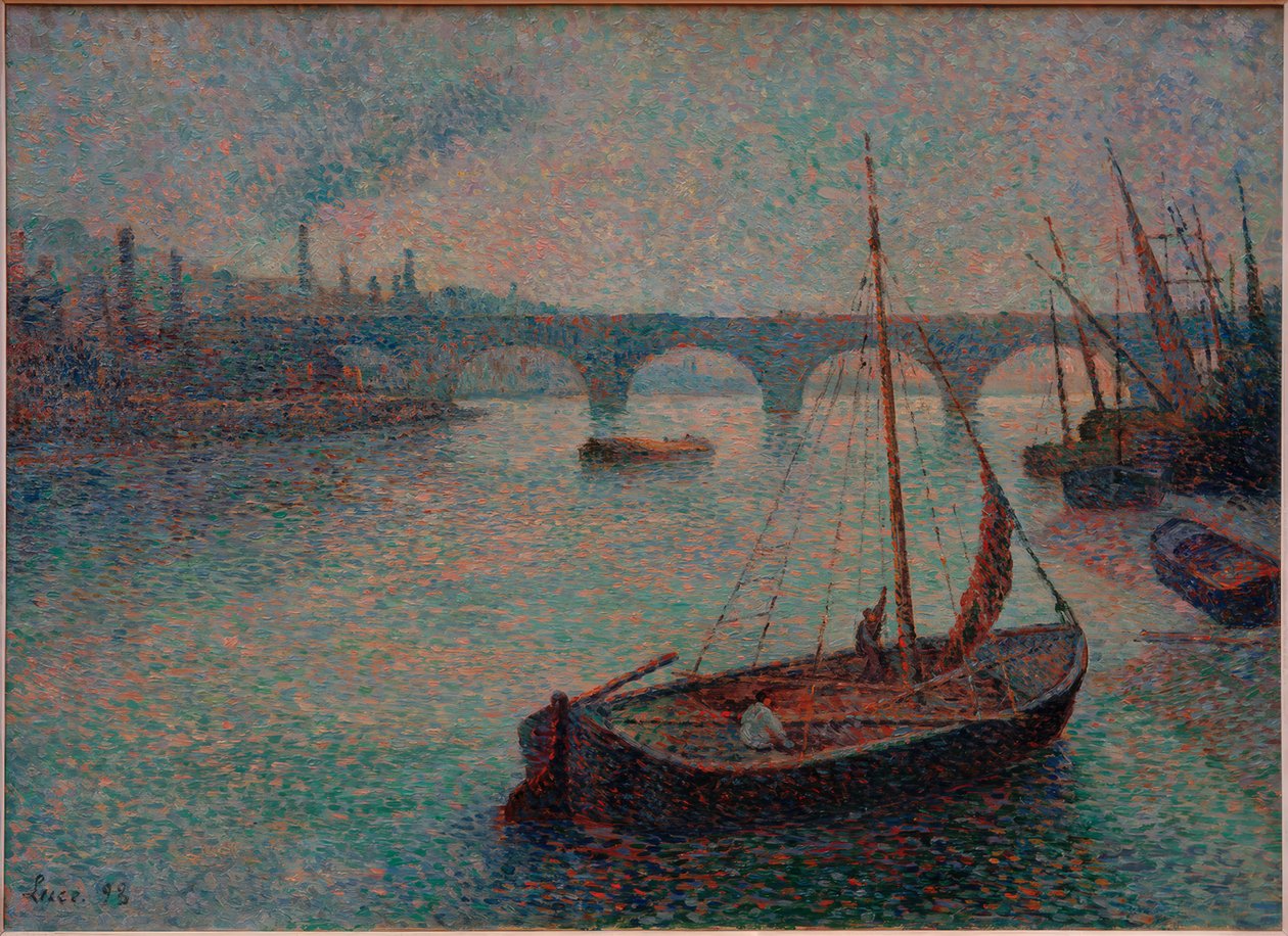 Port w Londynie autorstwa Maximilien Luce