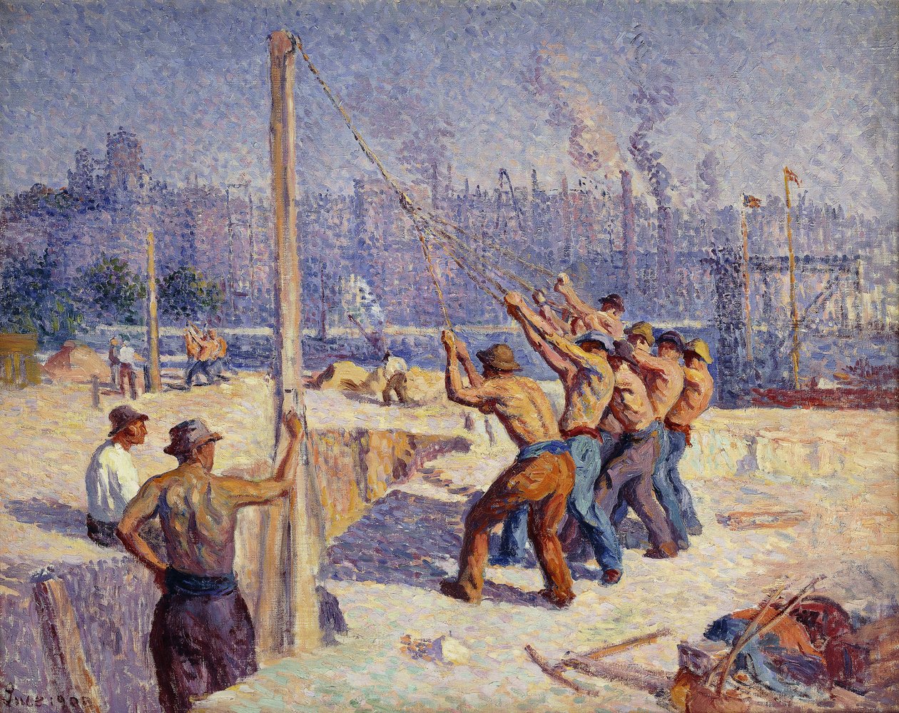 Kafary, 1900 autorstwa Maximilien Luce
