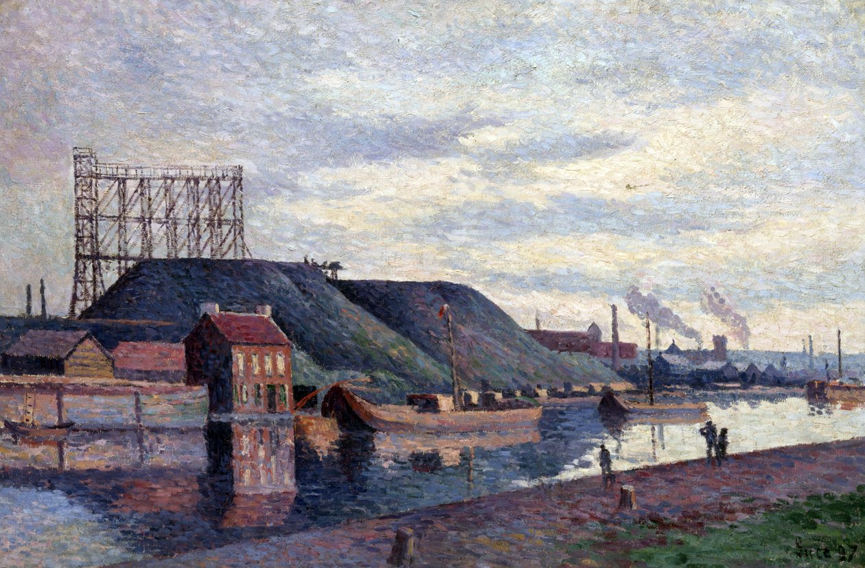 Hałdy Sacré Madame autorstwa Maximilien Luce