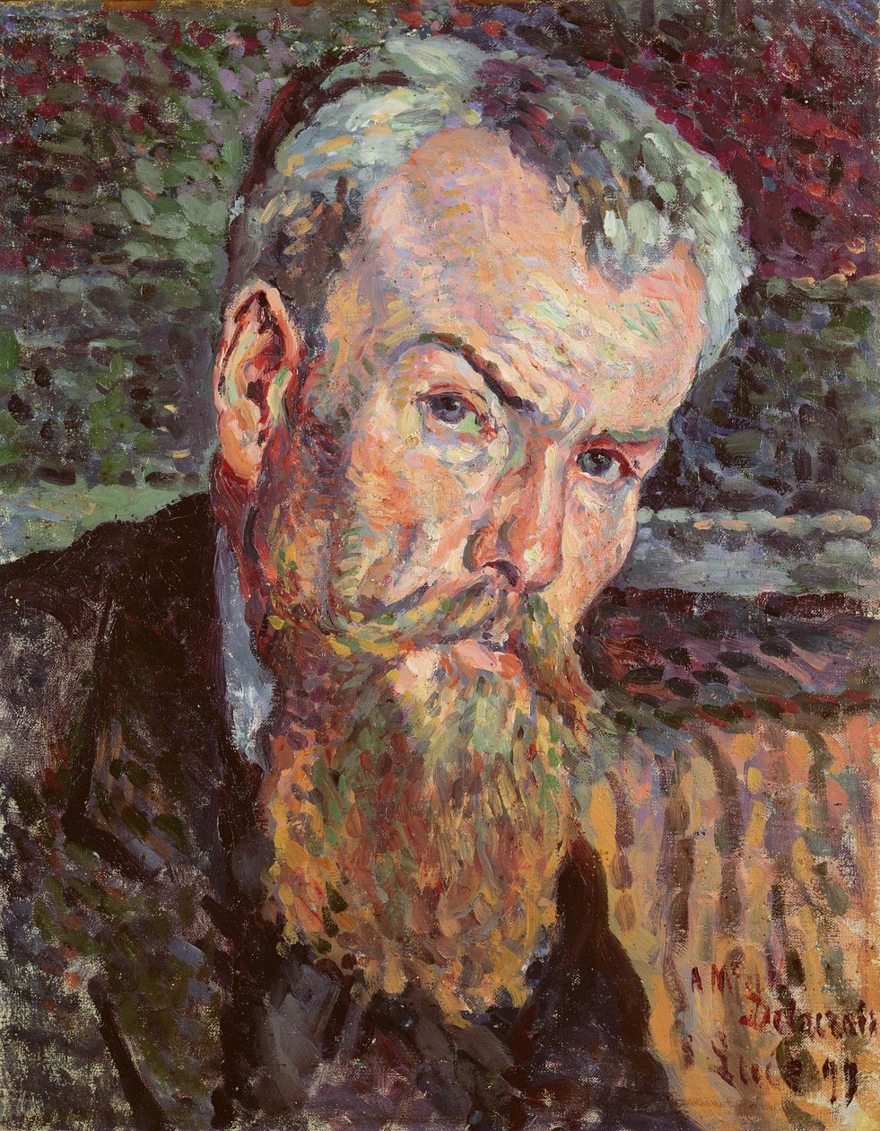 Portret Henri Edmond Cross (1856-1910) 1898 (szczegół) (patrz 140248) autorstwa Maximilien Luce