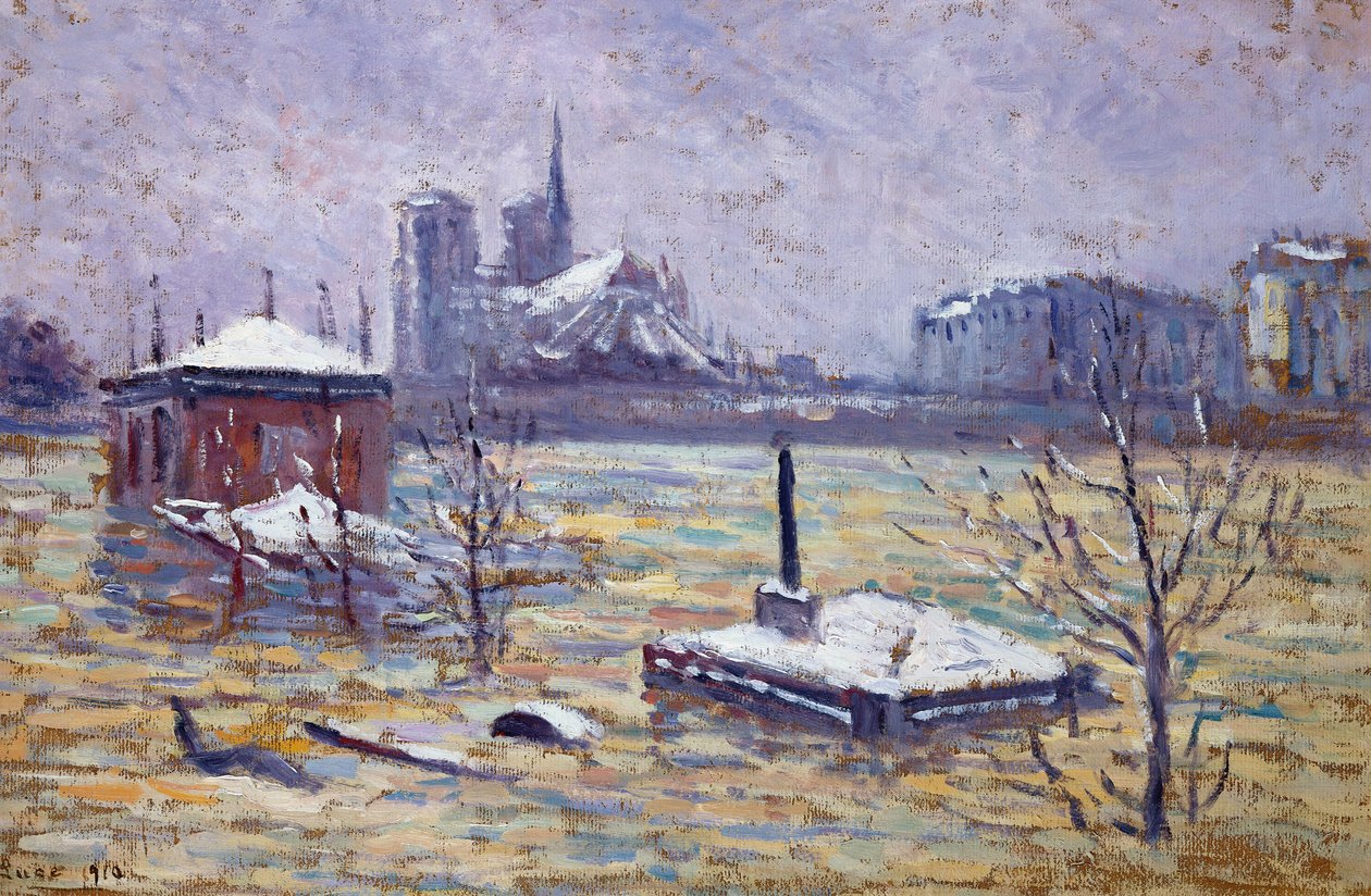 Potop, 1910 autorstwa Maximilien Luce