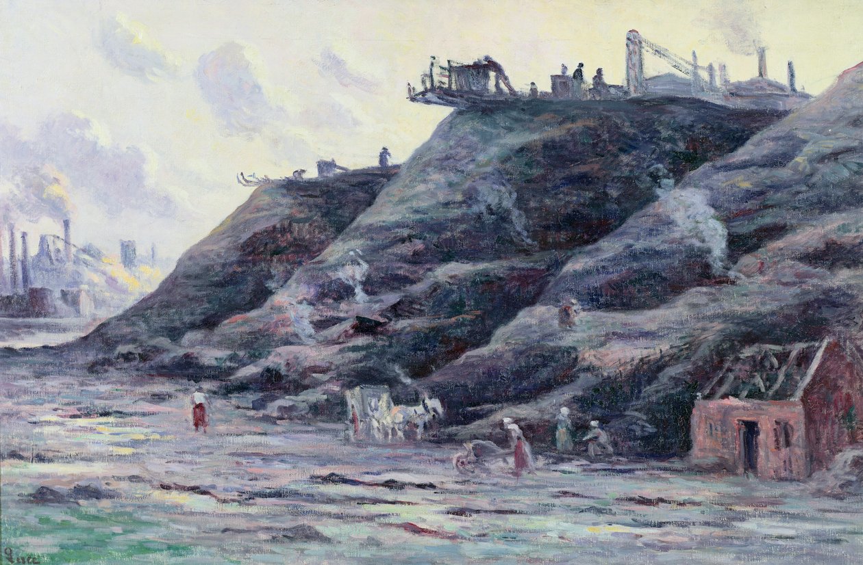 Hałda, 1896 autorstwa Maximilien Luce