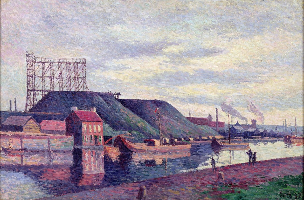 Hałdy Żużlu Sacre Madame, 1897 r autorstwa Maximilien Luce
