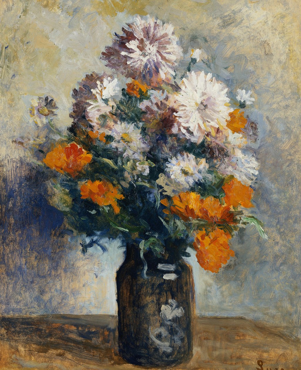 Wazon dalii, autorstwa Maximilien Luce