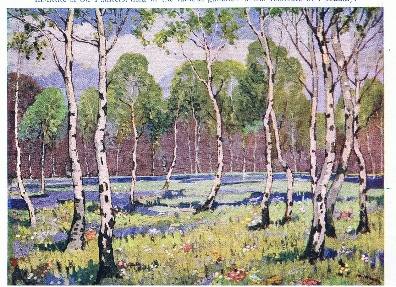 Spring Woodland (kolor lito) autorstwa May Wilson Preston