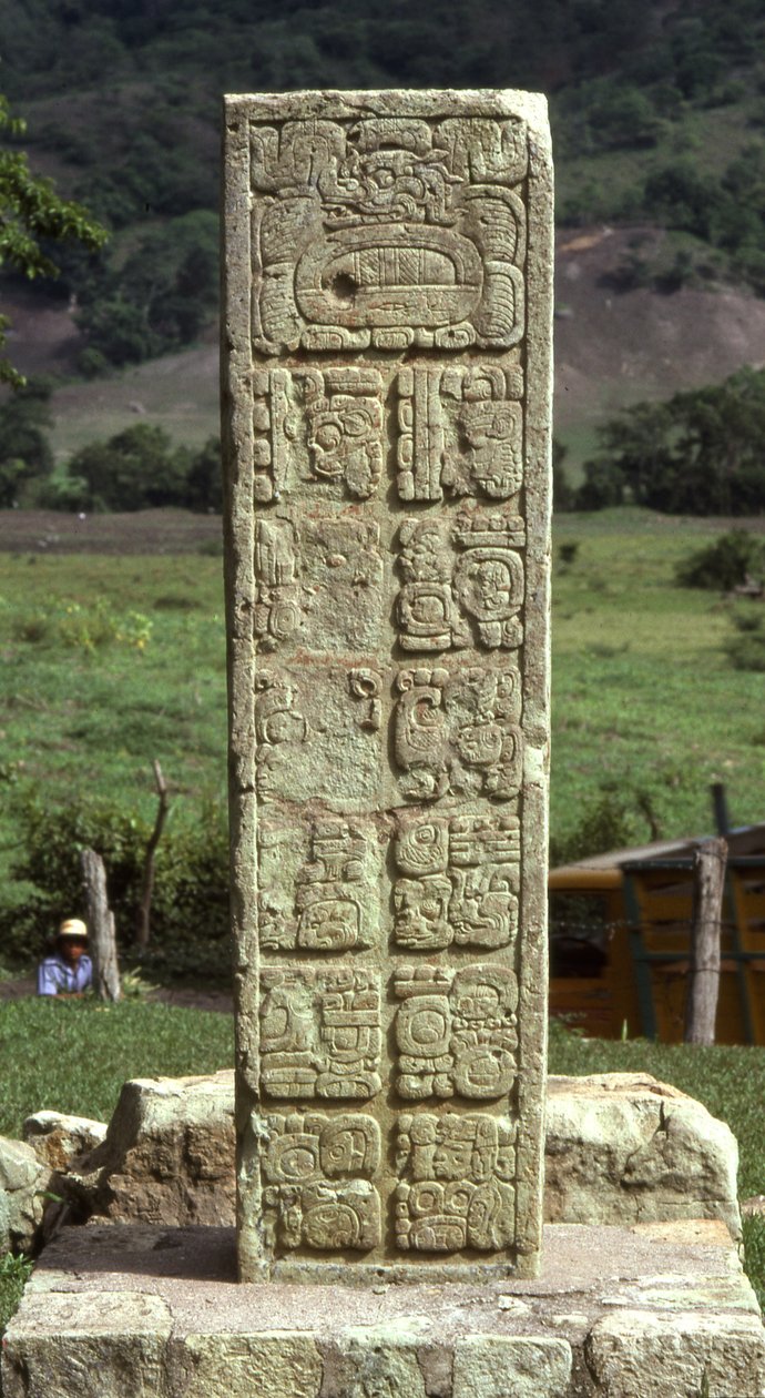 Copan Stela 6 autorstwa Mayan