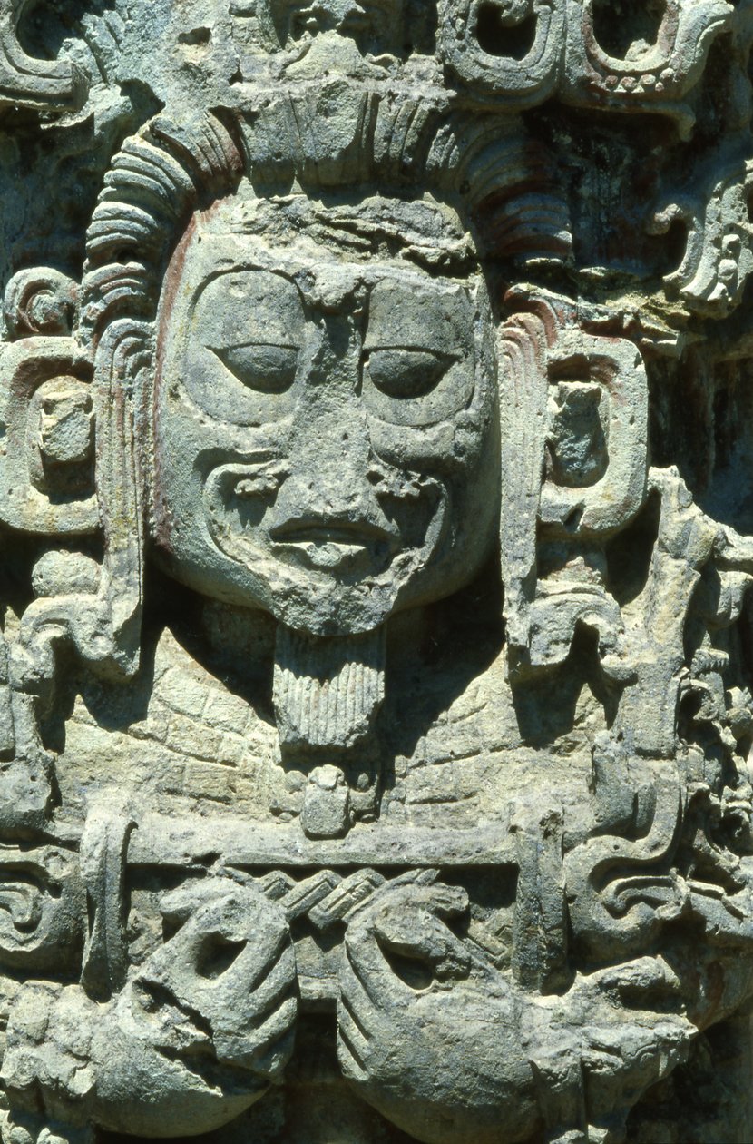 Copan Stela D autorstwa Mayan