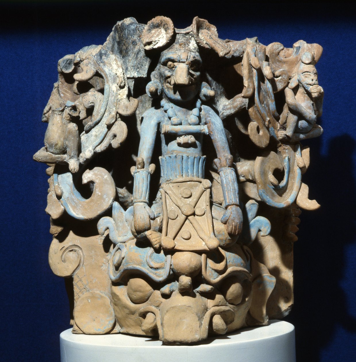 Urna pogrzebowa z Tapijulapa, Tabasco (terakota) autorstwa Mayan