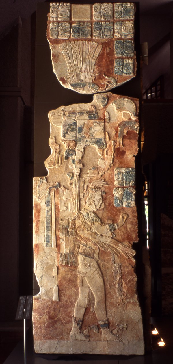 Król Pacal Stela 12 autorstwa Mayan