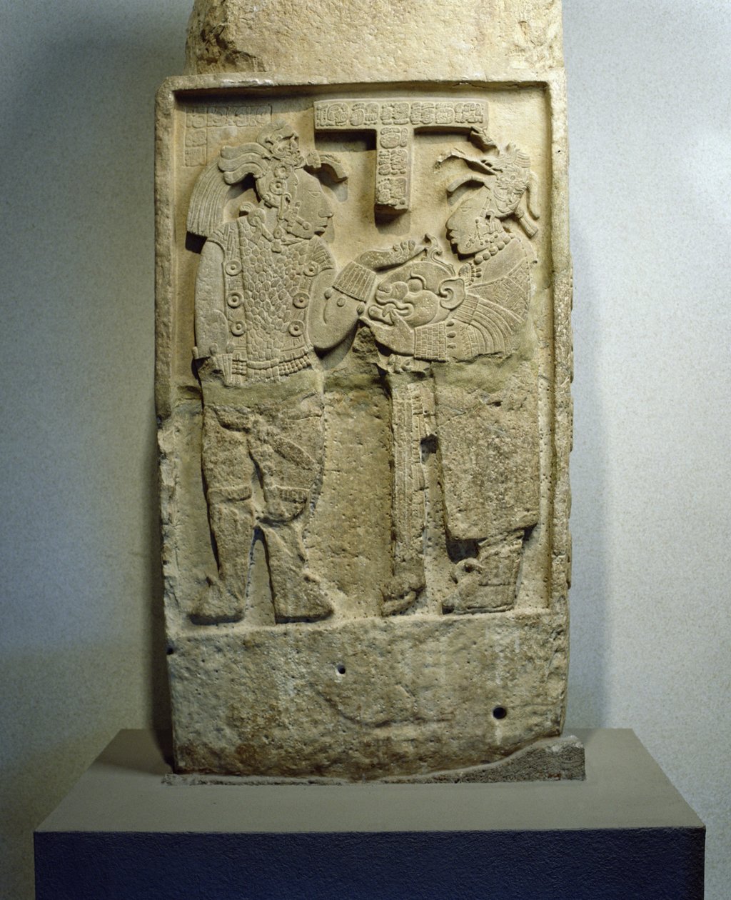 Nadproże 24 z Yaxchilan, Chiapas, Meksyk, późny okres klasyczny (600-900 ne) autorstwa Mayan