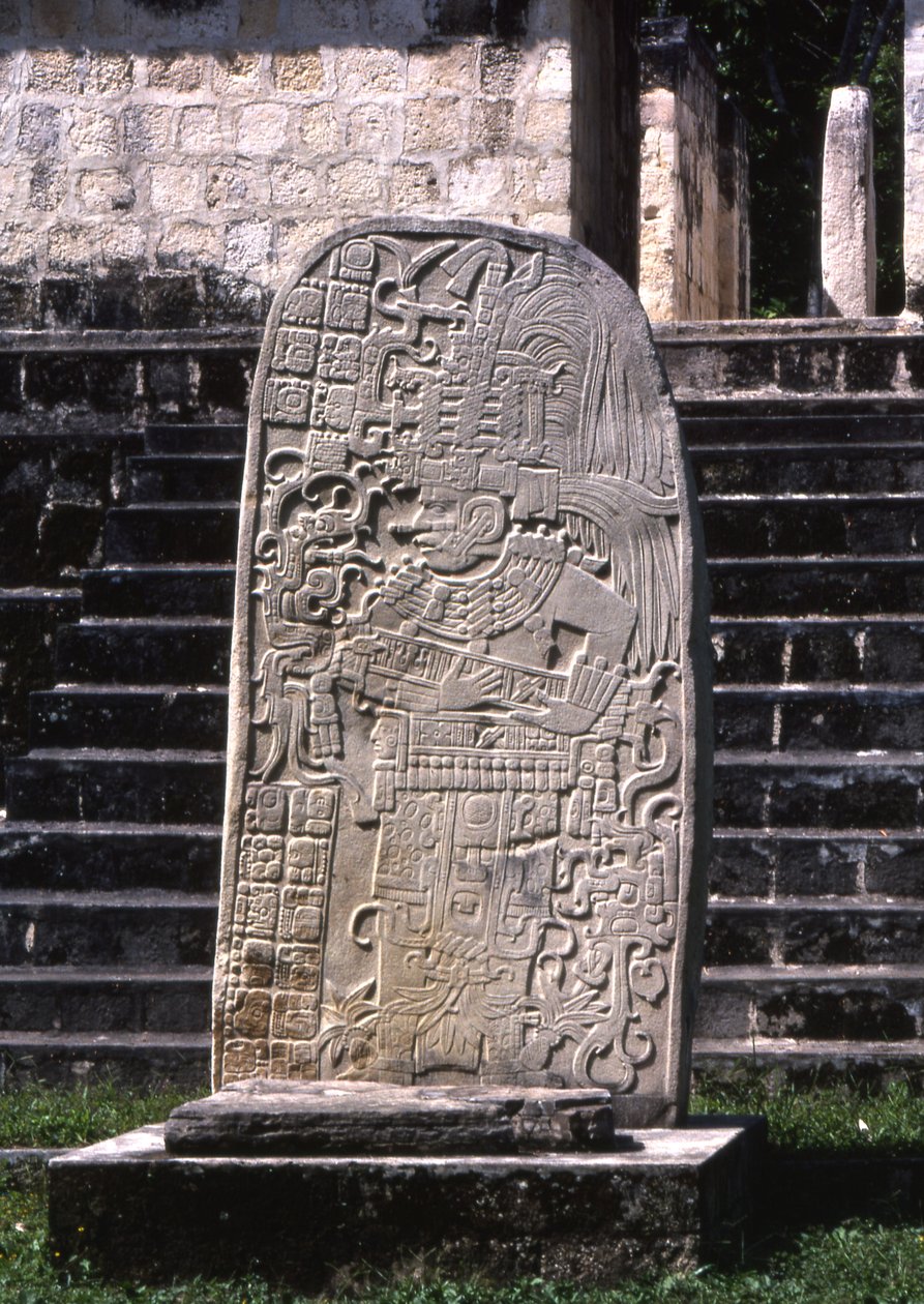 Seibal, Stela 10, okres Ultimate Classic, 849 n.e. autorstwa Mayan