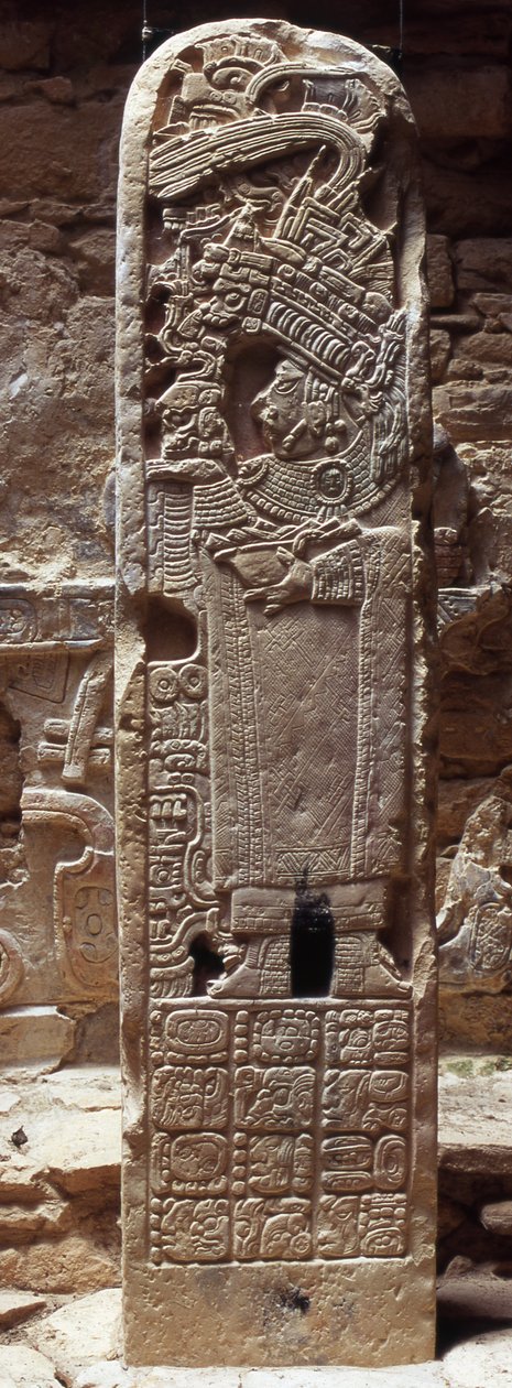 Stela 35 autorstwa Mayan