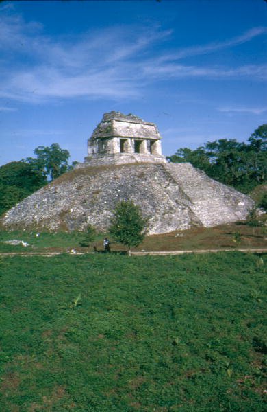 Świątynia hrabiów, Palenque autorstwa Mayan