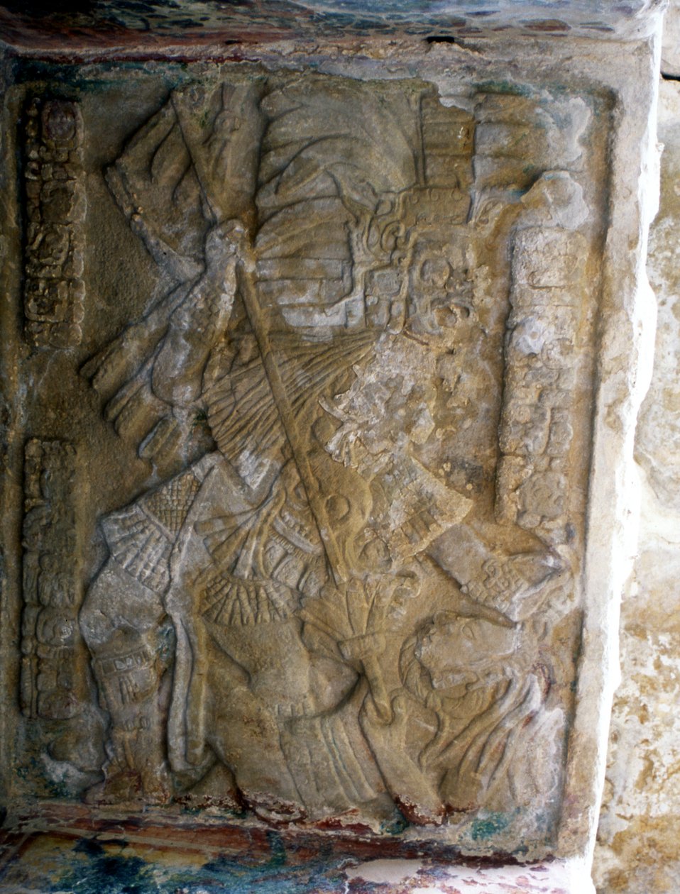 Nadproże, okres późnego klasyku (600-900 ne) autorstwa Mayan