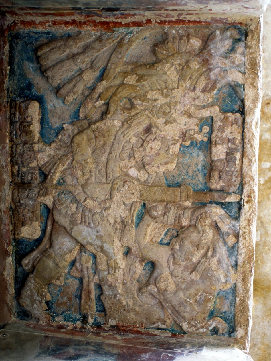Nadproże, okres późnego klasyku (600-900 ne) autorstwa Mayan