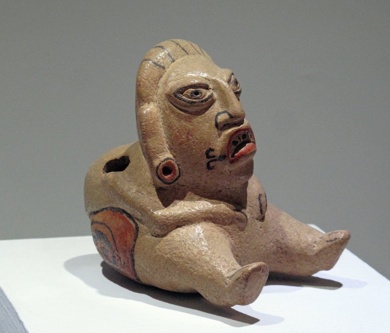 Statuetka, Tikal, okres późnej klasyki, 600-900 AD autorstwa Mayan