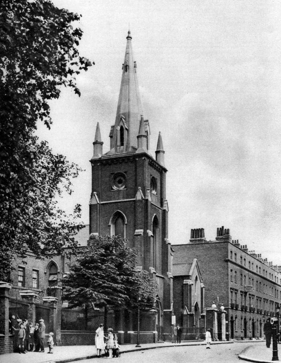 Bunhill Row, Londyn, 1926-1927. autorstwa McLeish
