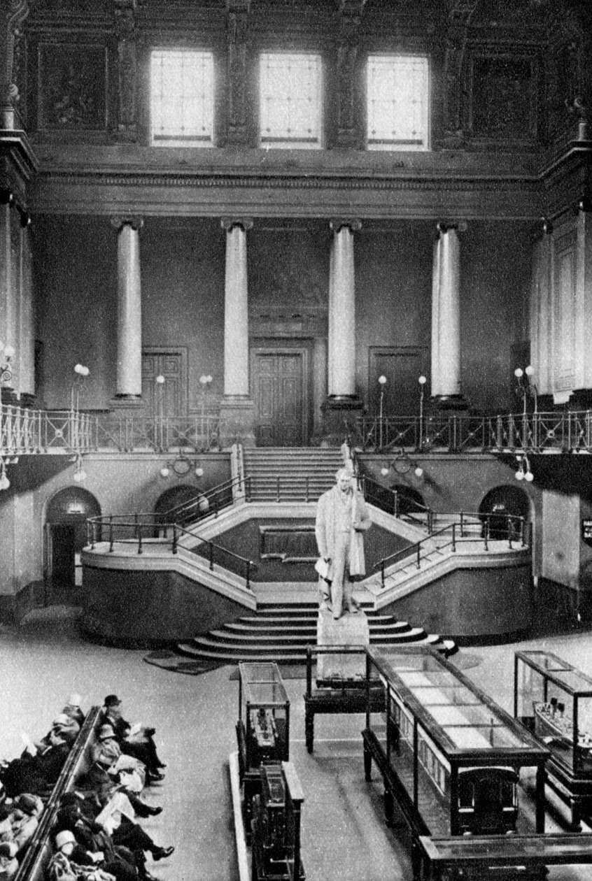 Central Hall, Stacja Euston, Londyn, 1926-1927. autorstwa McLeish