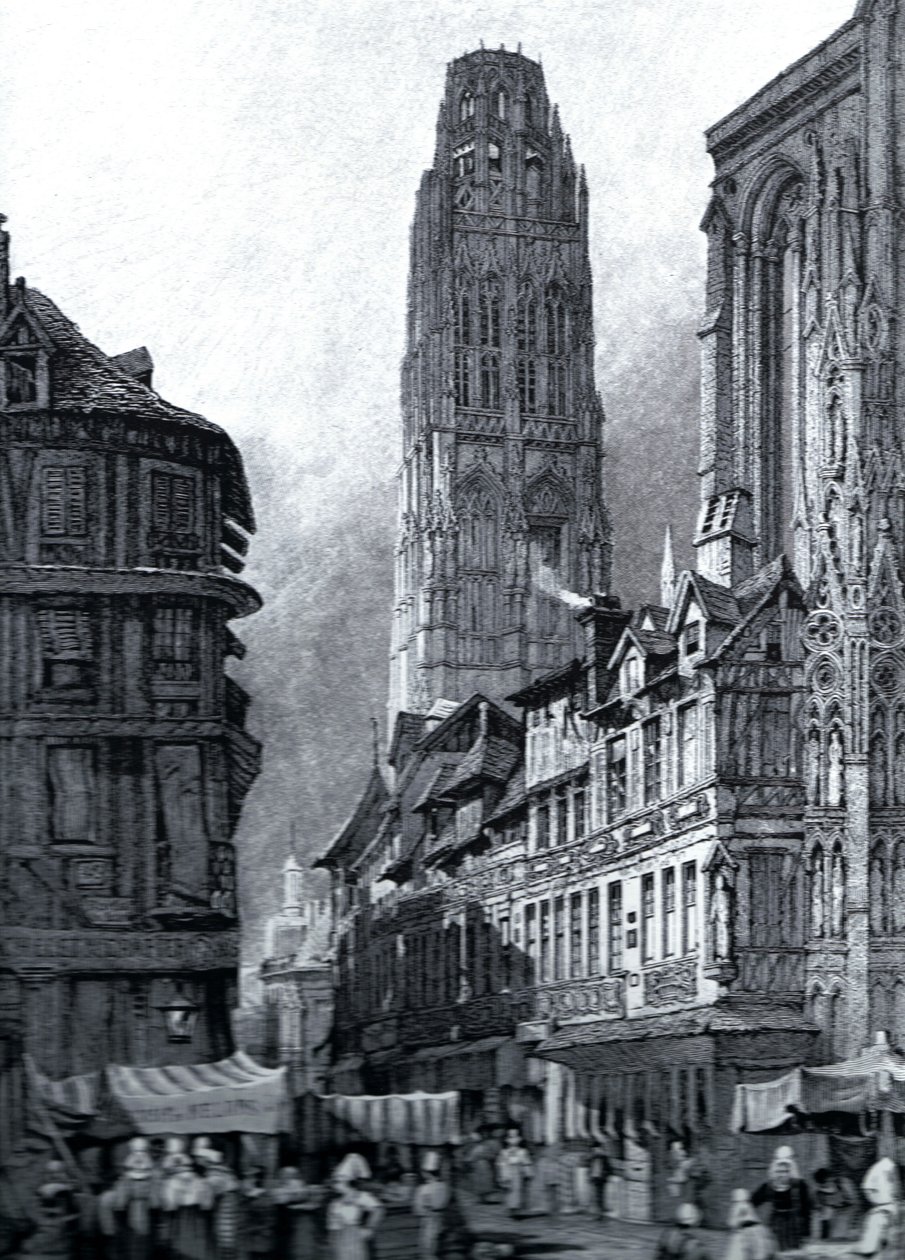 Katedra w Rouen autorstwa McLeod