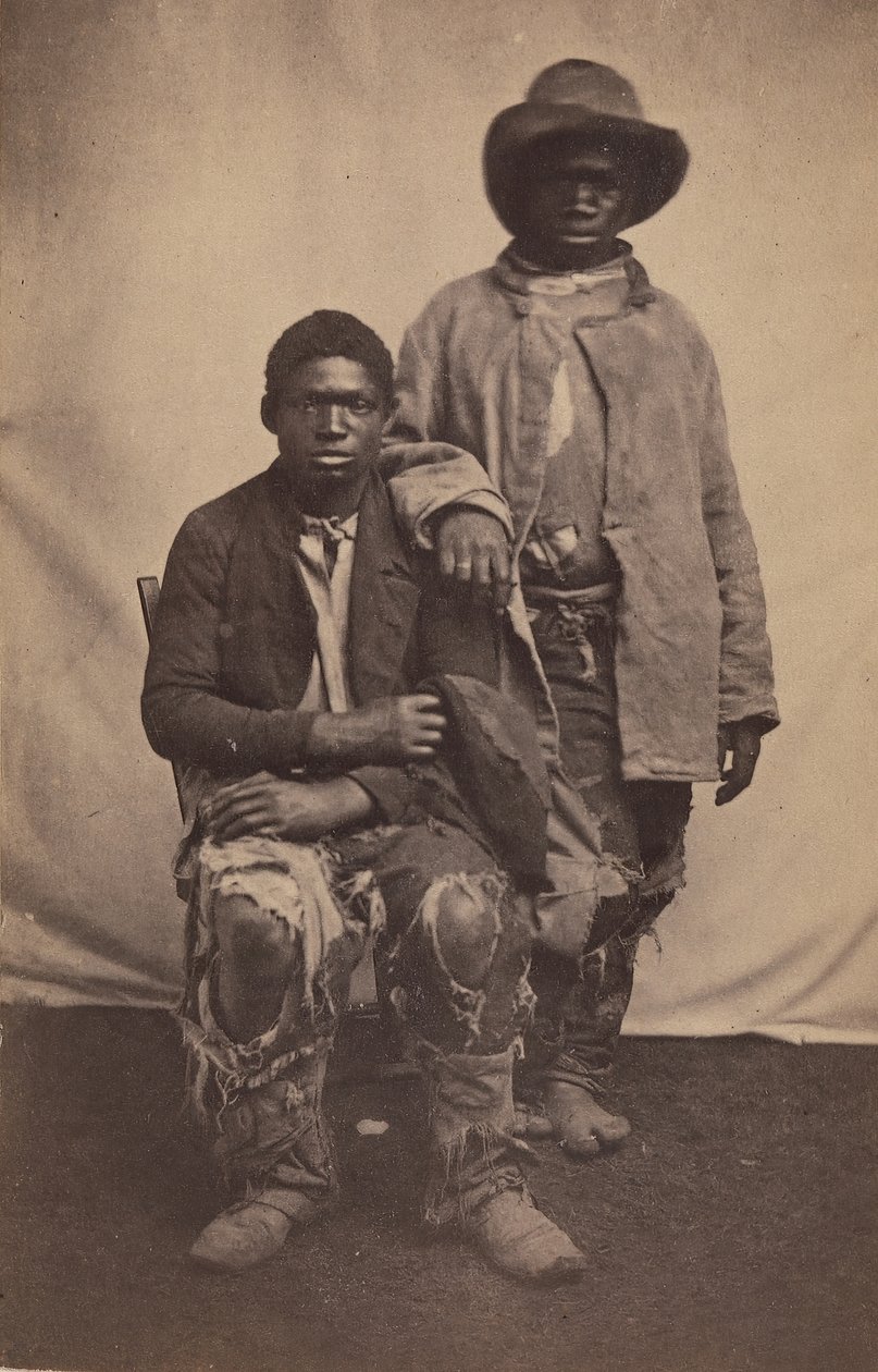 Nasi skauci i przewodnicy w 1863 w Baton Rouge, Luizjana, 1863. autorstwa McPherson and Oliver.