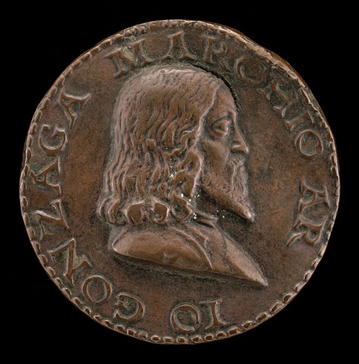 Giovanni Gonzaga, 1474-1525, Condottiere [awers], ok. 201 1510. autorstwa Mea