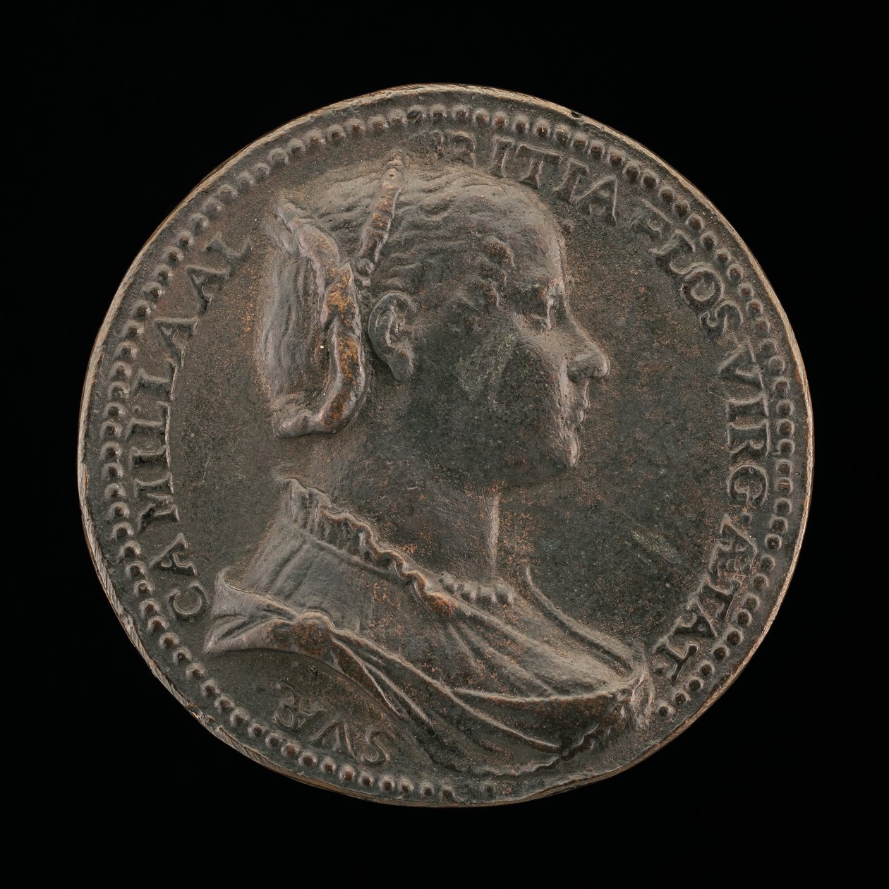 Camilla Albizzi [awers], 1556. autorstwa Medallist R.C.