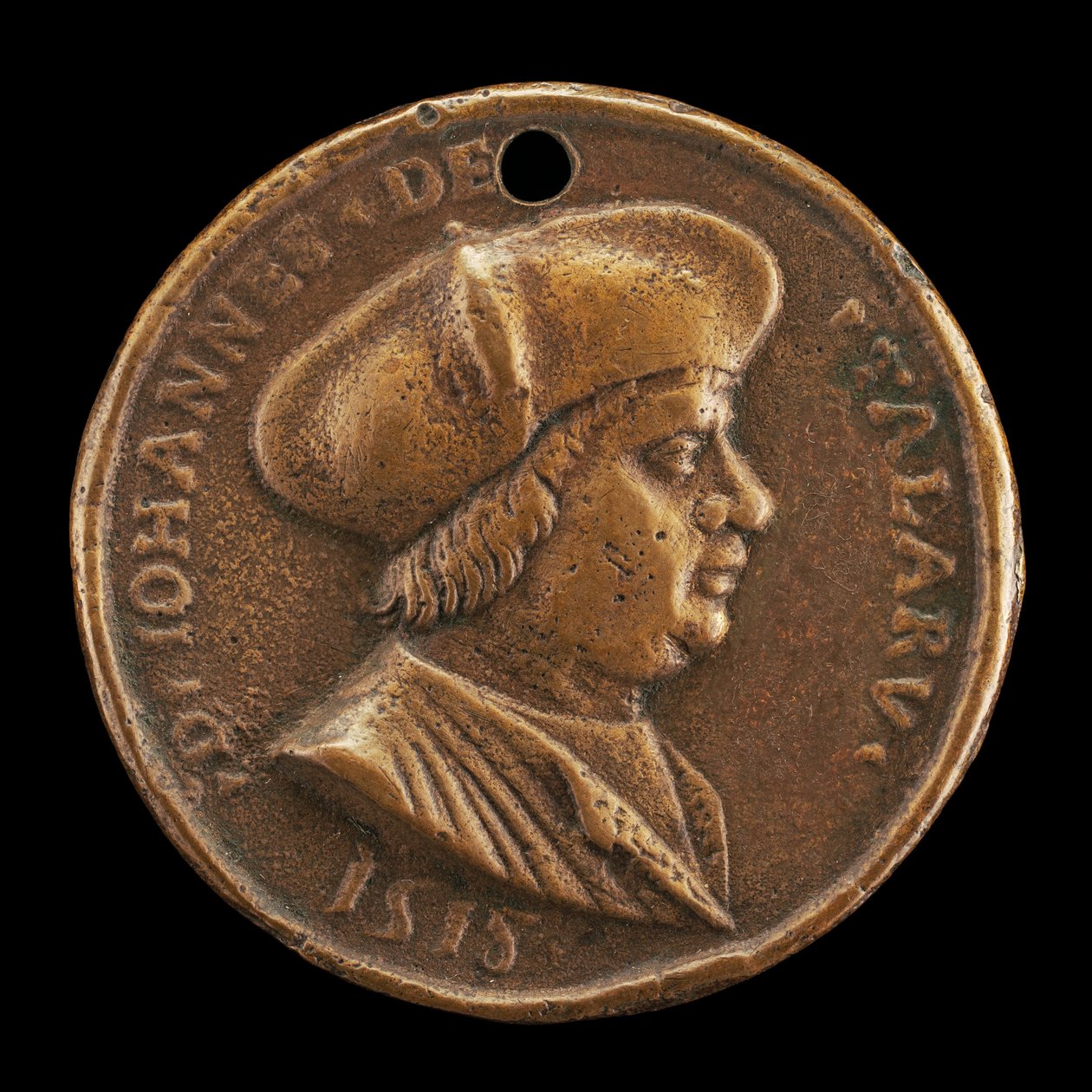 Jean de Talaru, zm. 1550, kanonik Fourvière 1517, 1518. autorstwa Medallist of 1518