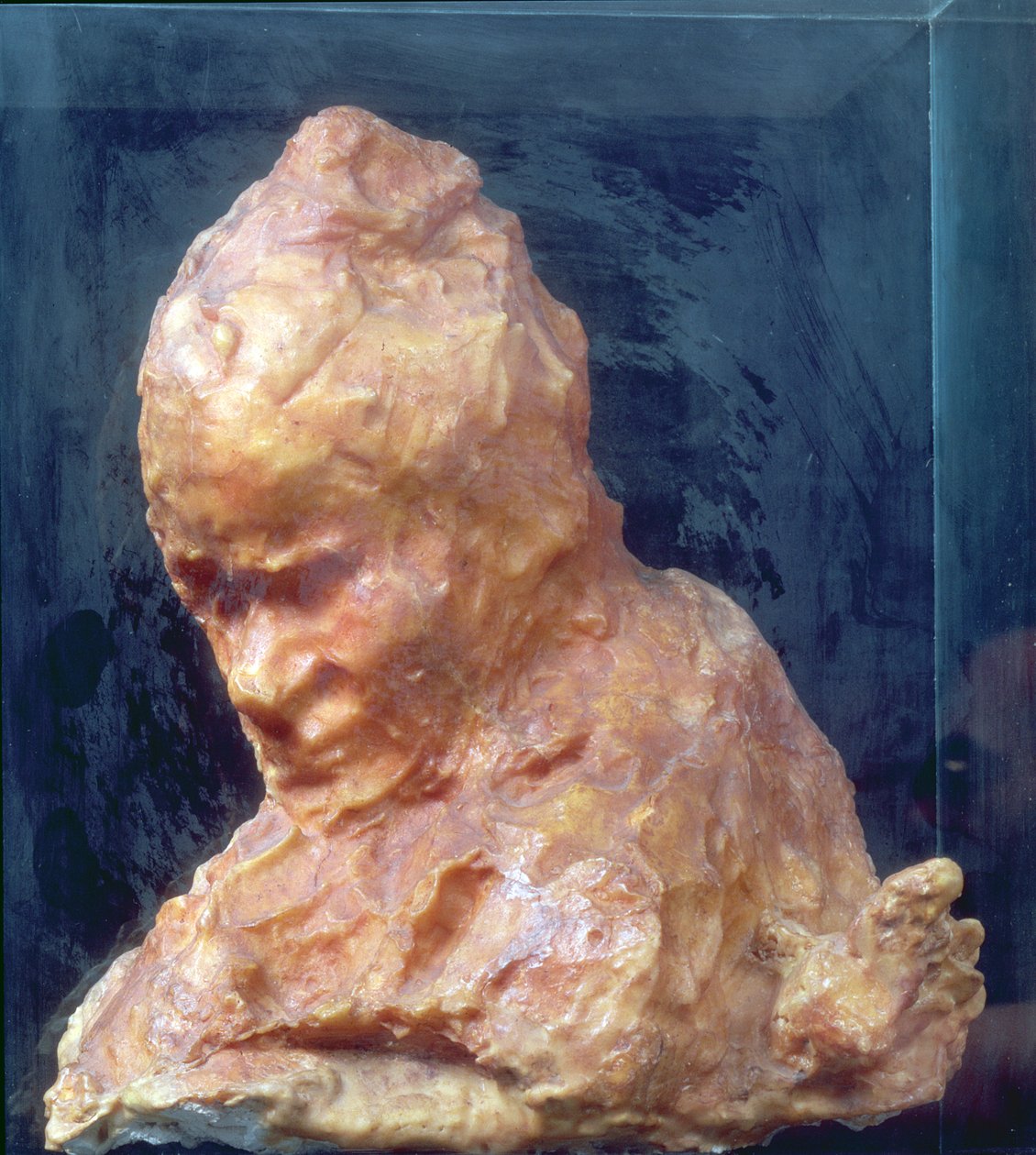 Opiekun – Medardo Rosso (1858-1928) (wosk) autorstwa Medardo Rosso