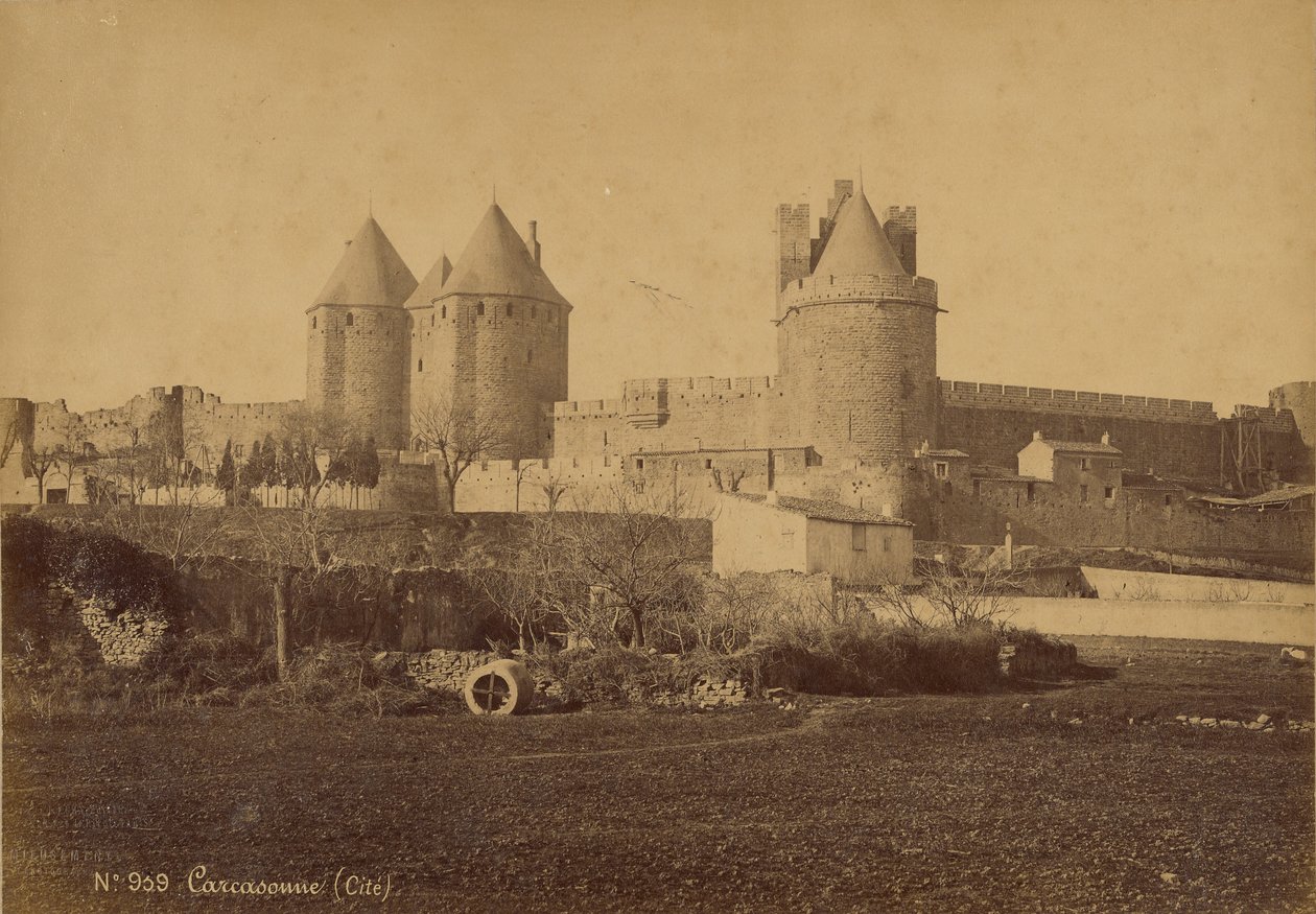 Carcassonne autorstwa Mederic Mieusement