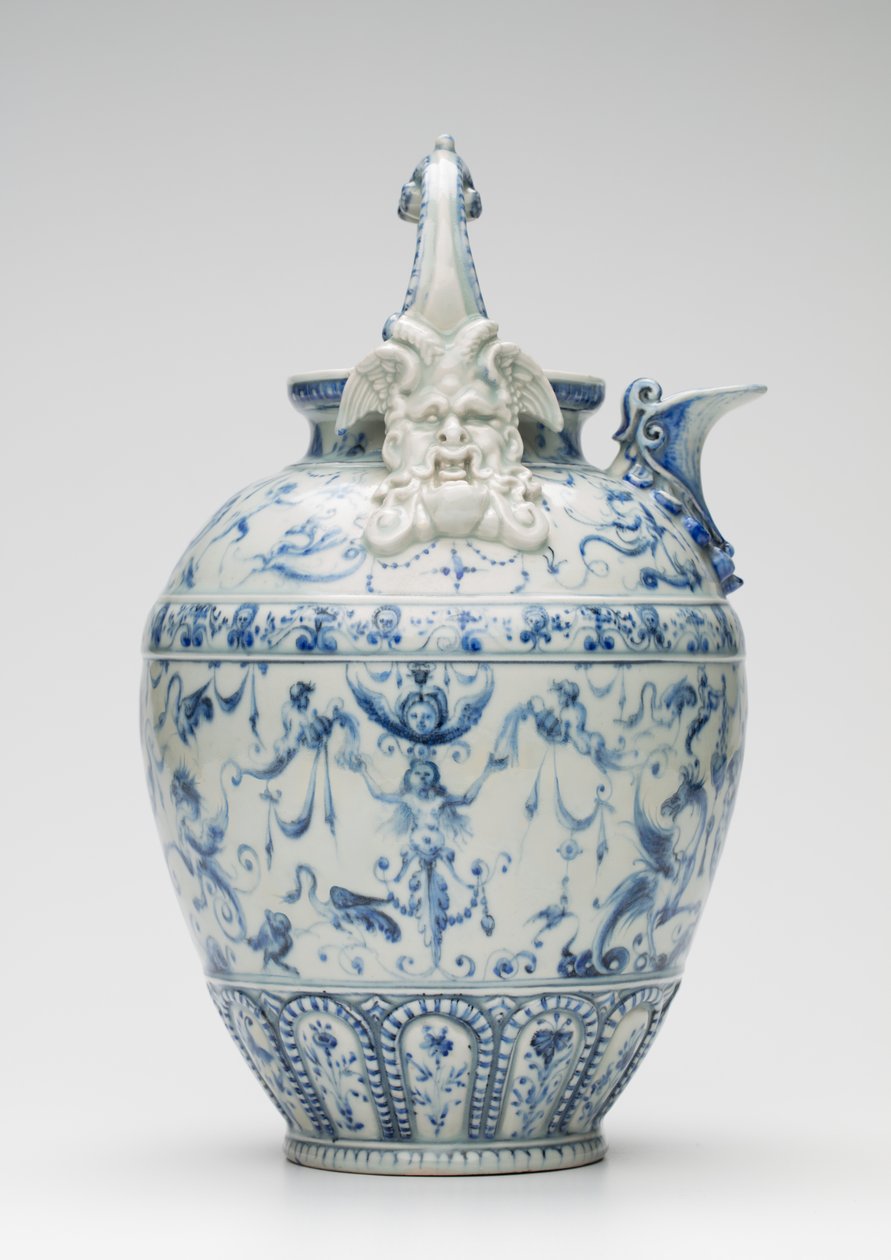 Ewer (dzbanek) autorstwa Medici Porcelain Manufactory
