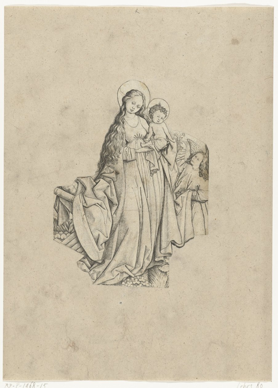 Maryja z dzieckiem autorstwa Meester E.S.