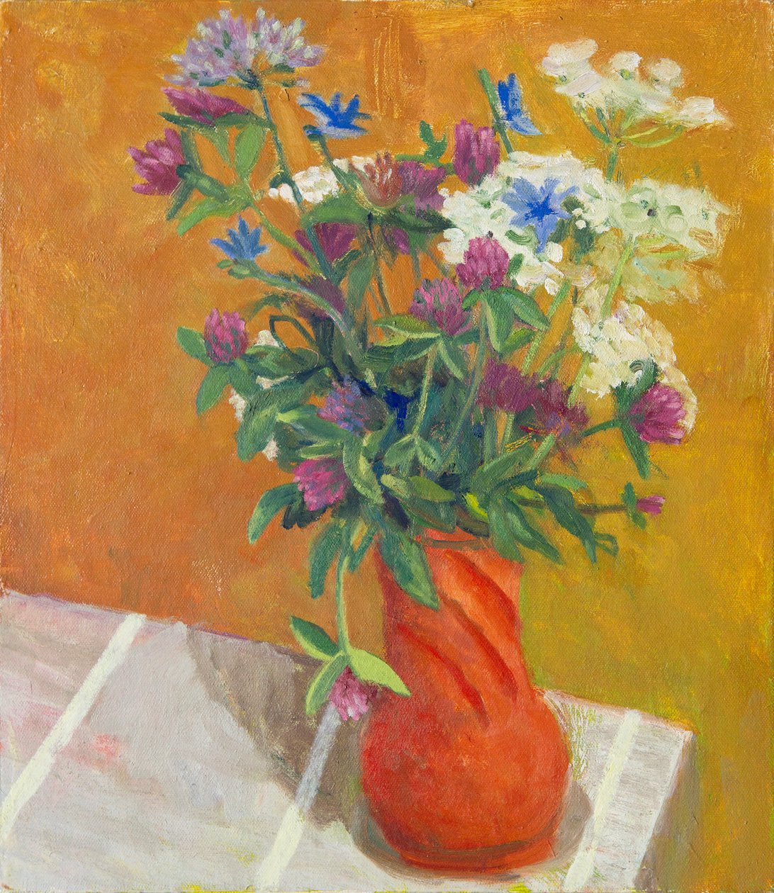 Wildflowers, 2017 (olej na płótnie) autorstwa Megan Williamson