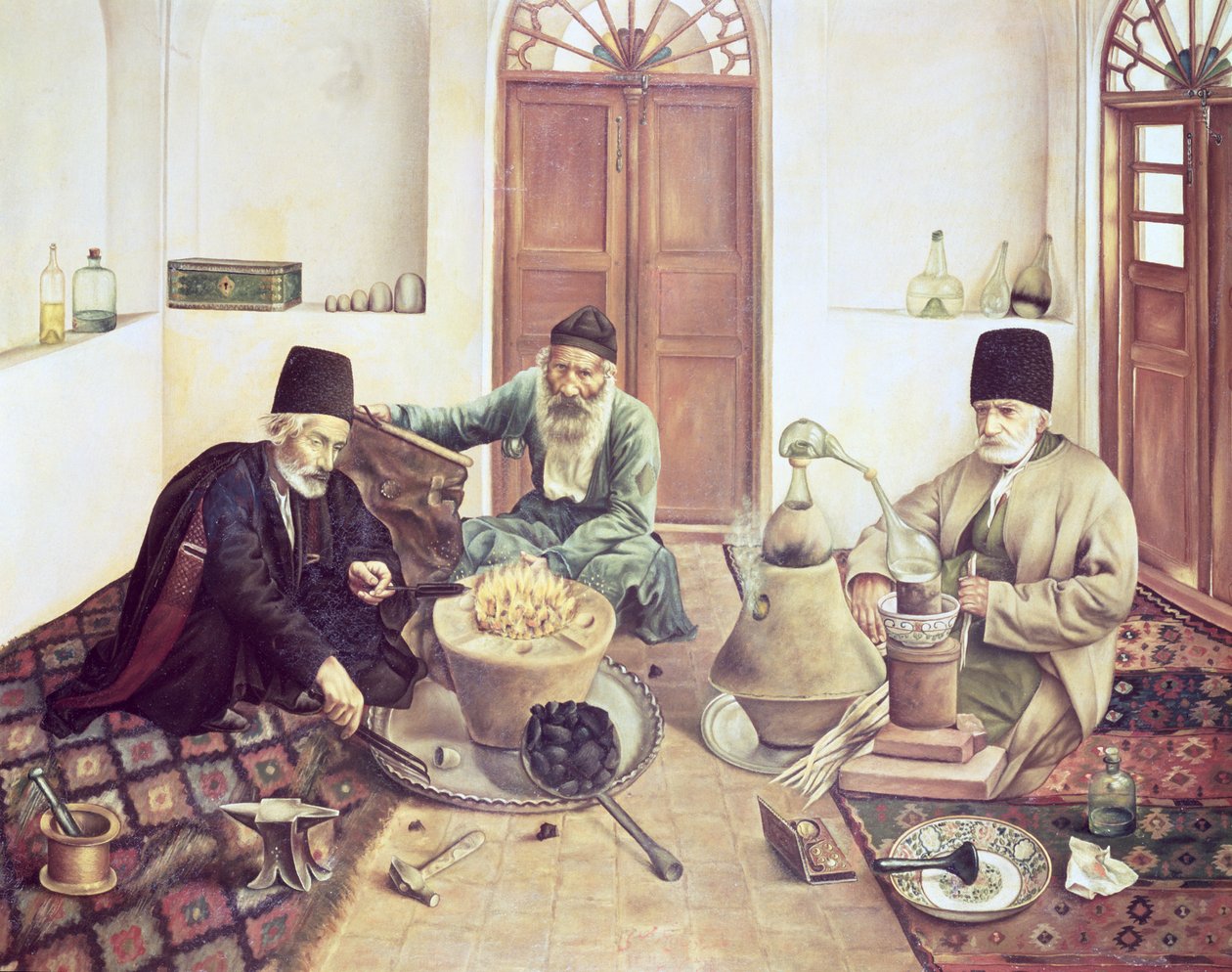Alchemicy, 1893 autorstwa Mehdi