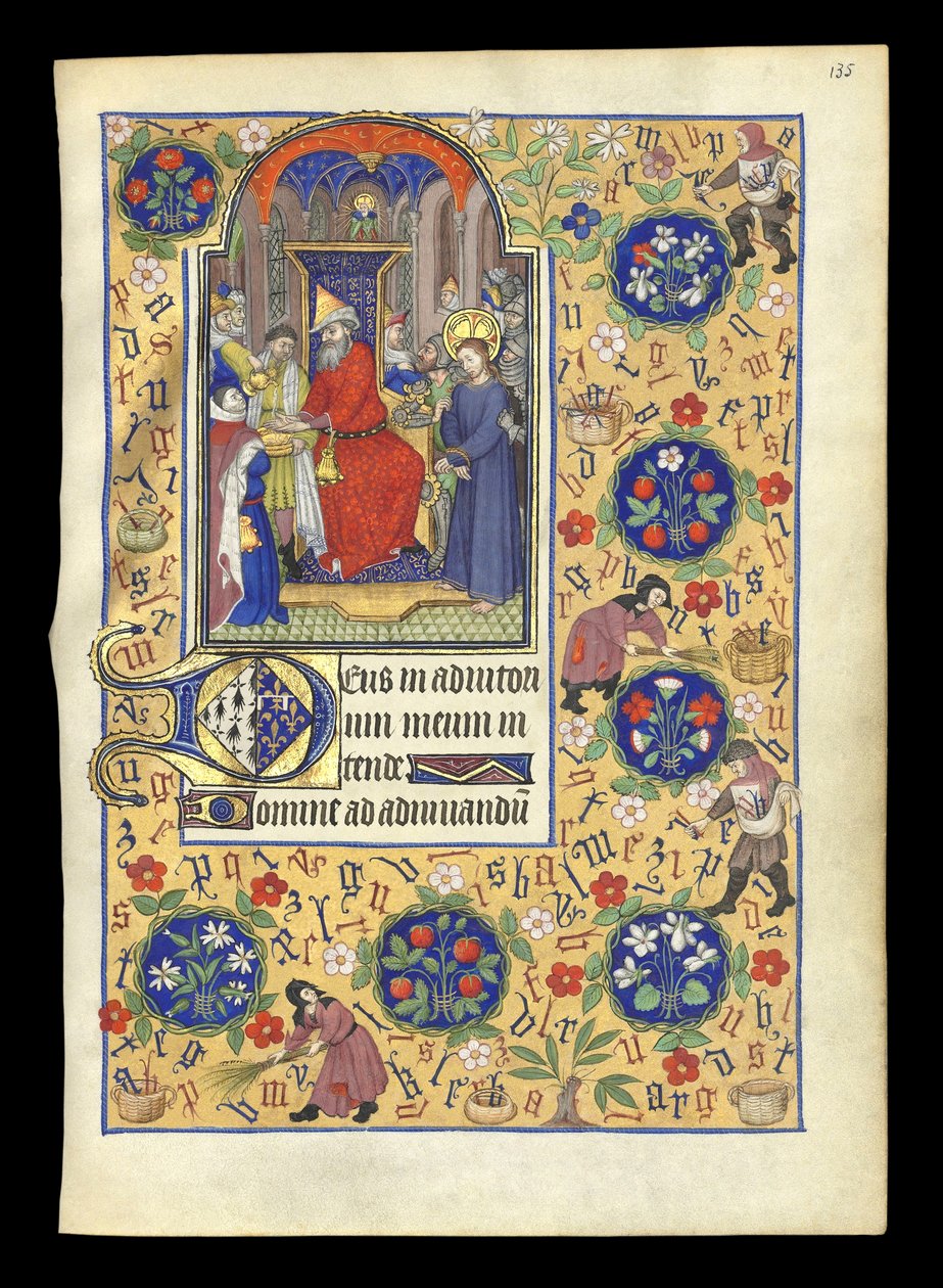 Godziny do użytku rzymskiego autorstwa Meister der Marguerite d’Orléans