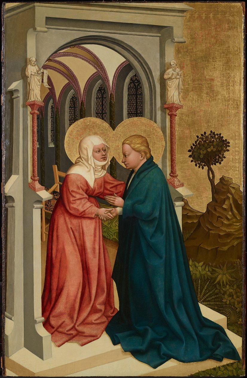 Nawiedzenie Maryi autorstwa Meister des Albrechtsaltars