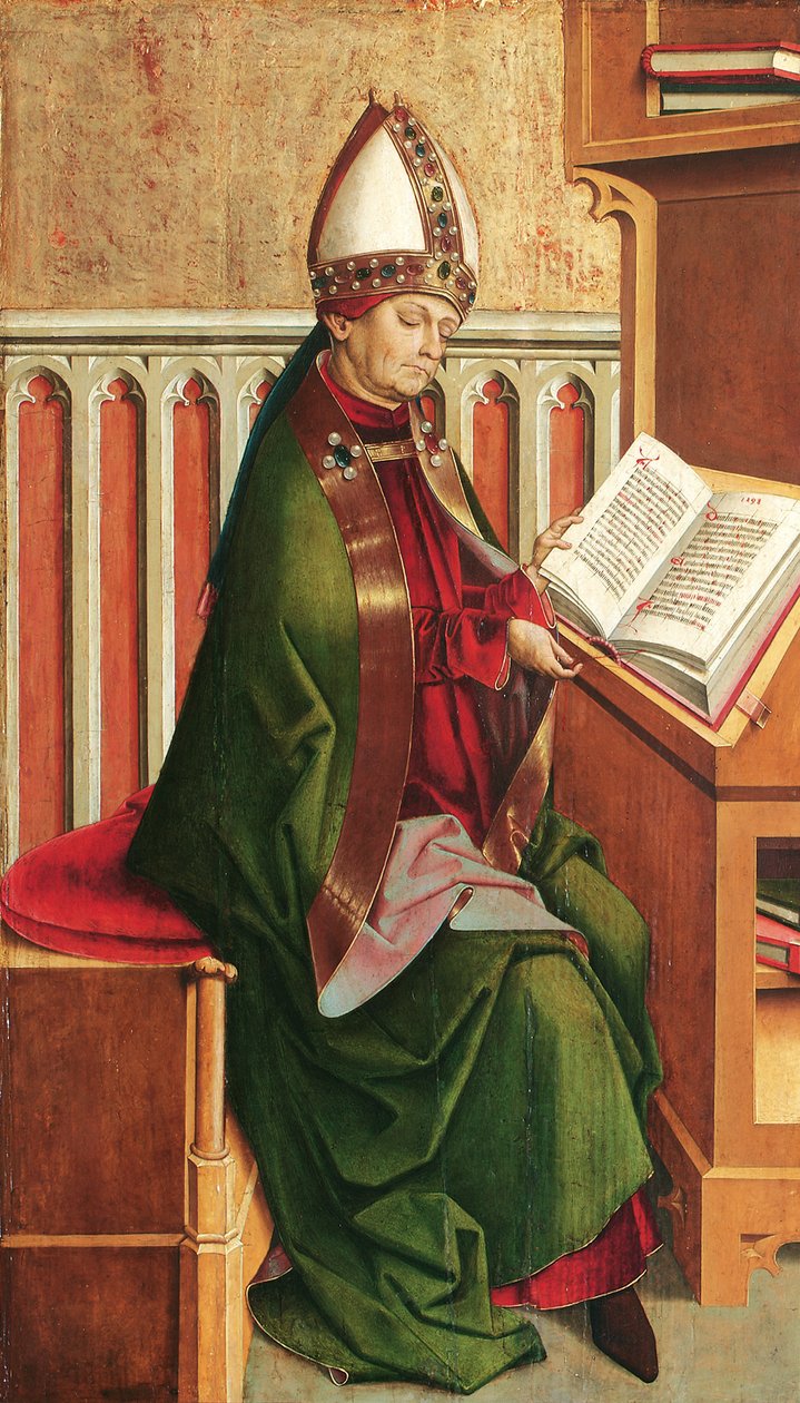 Św. Ambroży autorstwa Meister von Großgmain