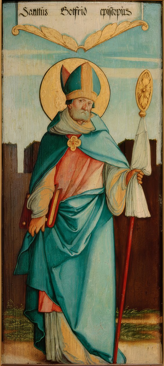 Święty Gottfried z Amiens autorstwa Meister von Messkirch