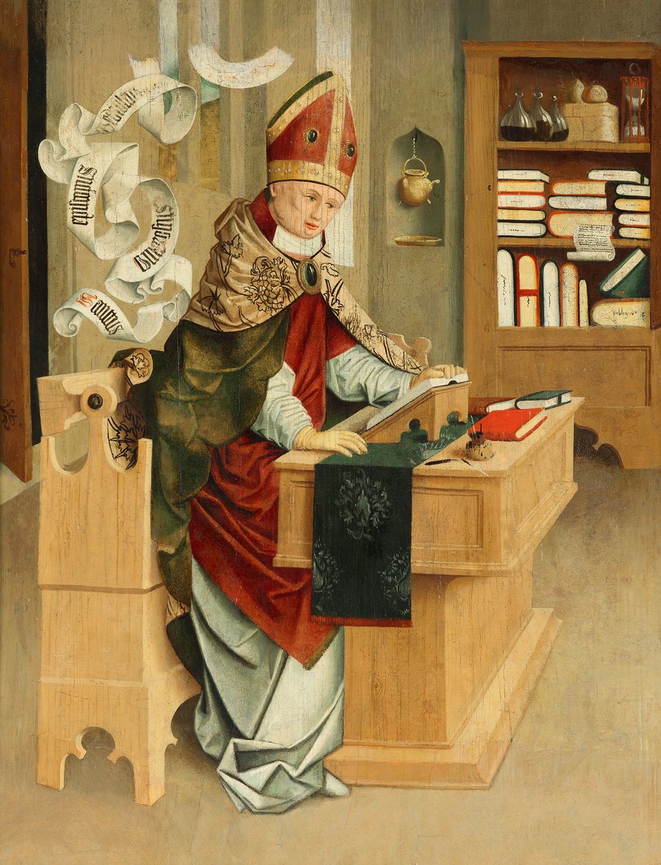 Św. Ambroży autorstwa Meister von Mondsee